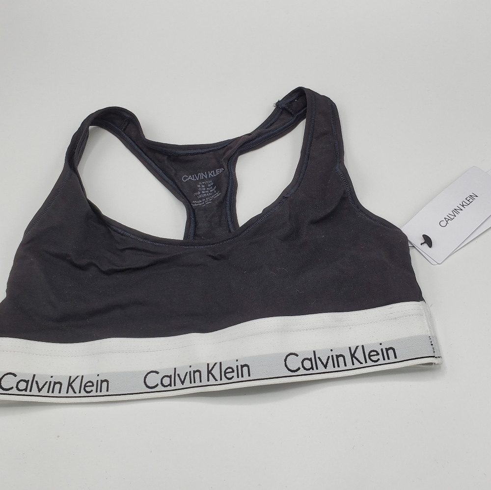 NWT Calvin Klein Bralette, Black (S)